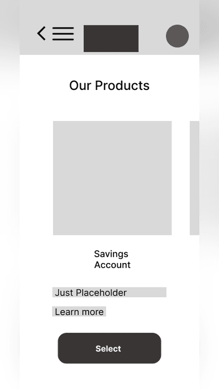 Wireframe 5 — Guap Financial